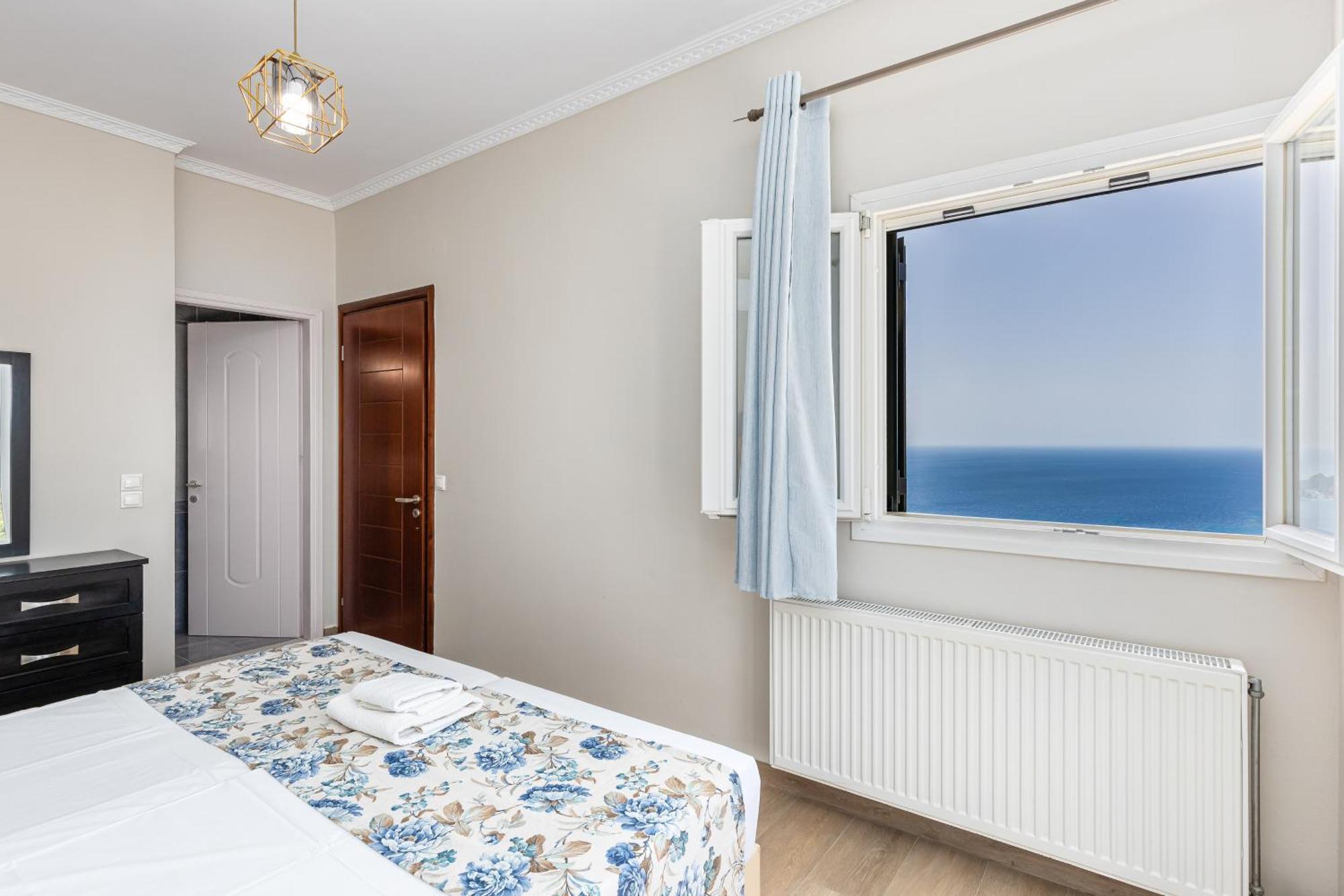 Villa Vardia-Amazing Seaviews With Heated Pool Sinarádes Dış mekan fotoğraf